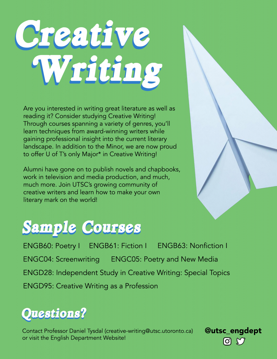 creative writing program uk